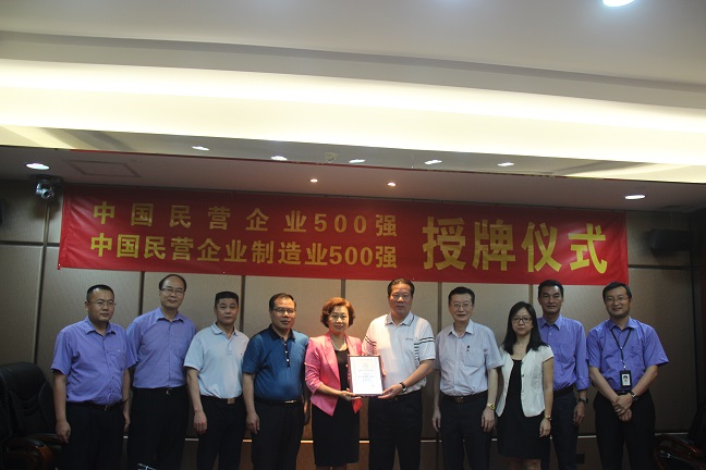宜华集团连续五年进入中国民企500强(图1)